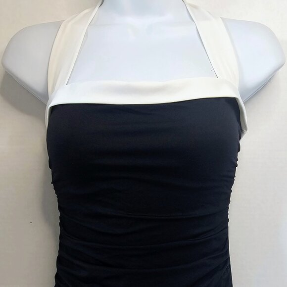Lauren Ralph Lauren Other - Lauren‎ Ralph Lauren Bel Air One-Piece Swimsuit BLK/WHT SZ 6 W/TUMMY CONTROL
